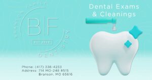 Dental Exams and Cleanings with Branson Family Dentistry with Dr. Eidson & Dr. Hall in Branson, Missouri. Call (417) 336-4233 for appointments & more info. 